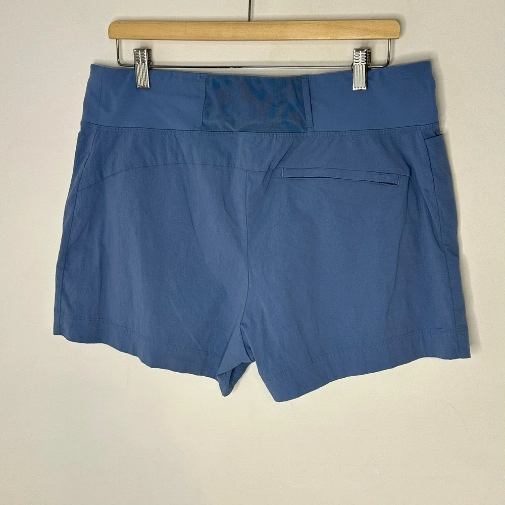 Athleta Trekkie North Short Womens 14 Blue Hiking Outdoor